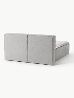 Bouclé boxspring bed Lennon^Westwing Collection Fashion