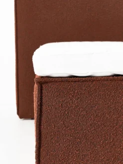 Bouclé boxspring bed Lennon^Westwing Collection Sale