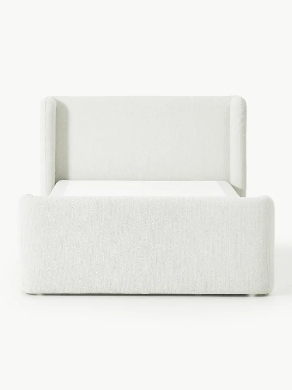 Bouclé boxspring bed Perla met opbergruimte^Westwing Collection Discount