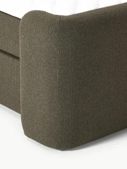 Bouclé boxspring bed Perla^Westwing Collection Clearance