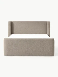 Bouclé boxspring bed Perla^Westwing Collection Discount
