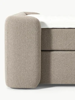 Bouclé boxspring bed Perla^Westwing Collection Discount
