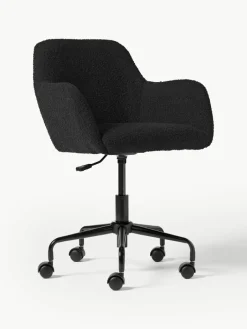 Bouclé bureaustoel Lucie^Westwing Collection Best