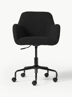 Bouclé bureaustoel Lucie^Westwing Collection Best