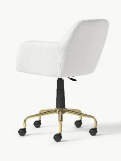 Bouclé bureaustoel Lucie^Westwing Collection Sale