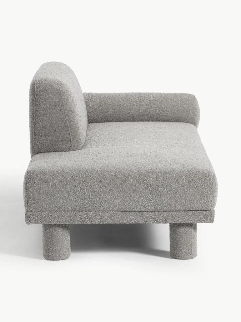 Bouclé chaise longue Lilo^Westwing Collection Online