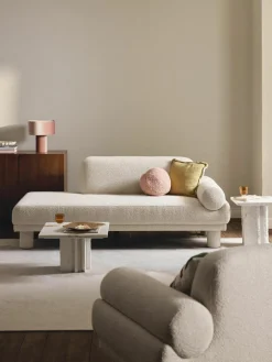 Bouclé chaise longue Lilo^Westwing Collection Best