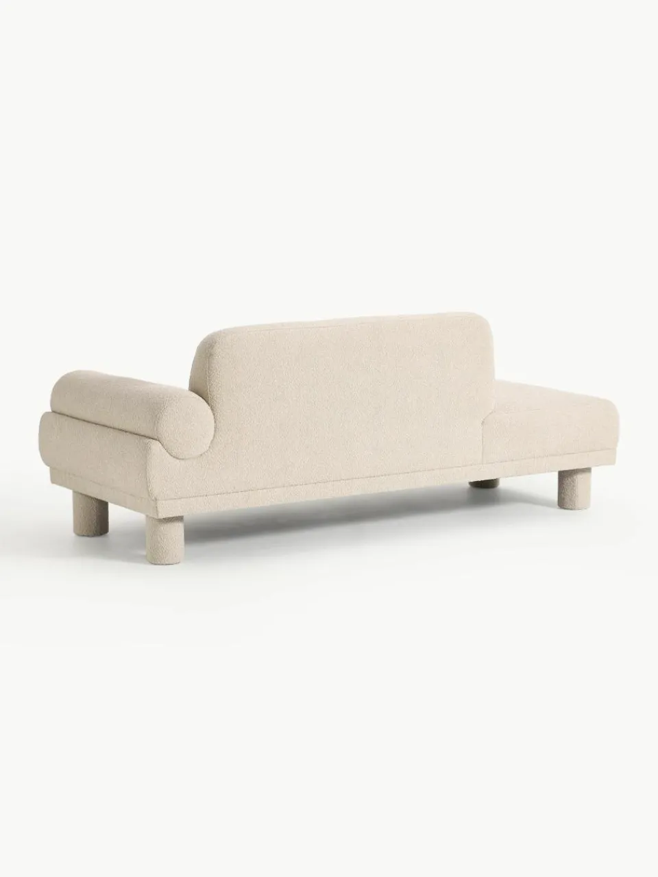 Bouclé chaise longue Lilo^Westwing Collection Best