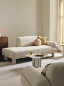 Bouclé chaise longue Lilo^Westwing Collection Best