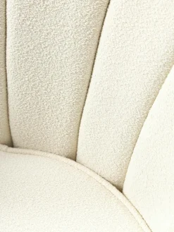 Bouclé cocktailfauteuil Oyster^Westwing Collection Clearance