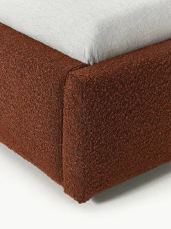 Bouclé eenpersoonsbed Cloud^Westwing Collection Hot