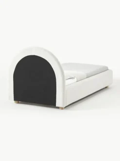 Bouclé eenpersoonsbed Ebba met opbergruimte^Westwing Collection Discount