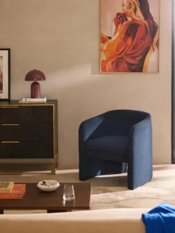 Bouclé fauteuil Mairo^Westwing Collection Online