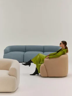 Bouclé fauteuil Sofia^Westwing Collection New
