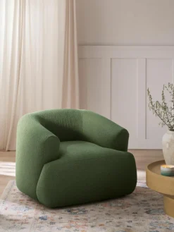 Bouclé fauteuil Sofia^Westwing Collection Hot