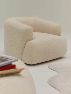 Bouclé fauteuil Sofia^Westwing Collection Sale