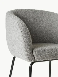 Bouclé fauteuils Alani, 2 stuks^Westwing Collection Sale