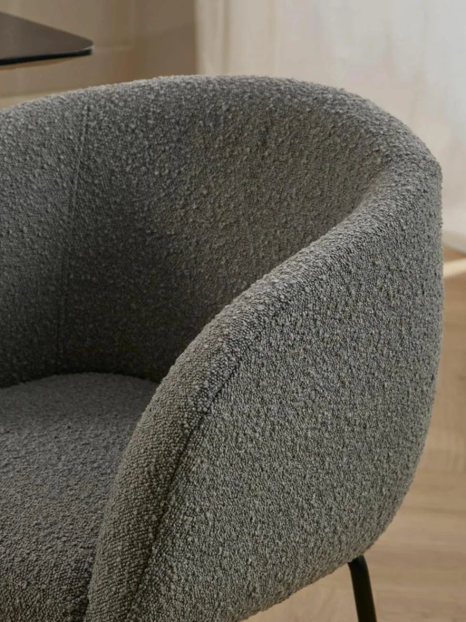 Bouclé fauteuils Alani, 2 stuks^Westwing Collection Sale