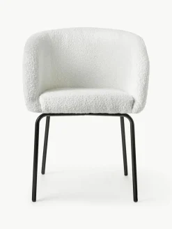 Bouclé fauteuils Alani, 2 stuks^Westwing Collection Discount