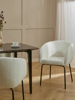 Bouclé fauteuils Alani, 2 stuks^Westwing Collection Discount