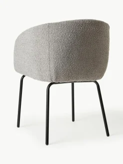 Bouclé fauteuils Alani, 2 stuks^Westwing Collection Hot
