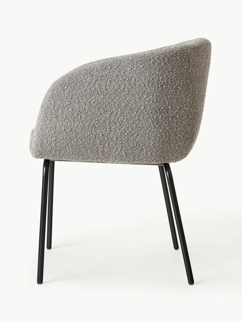 Bouclé fauteuils Alani, 2 stuks^Westwing Collection Hot