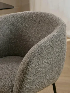 Bouclé fauteuils Alani, 2 stuks^Westwing Collection Hot