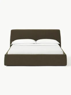 Bouclé gestoffeerd bed Cloud^Westwing Collection Best