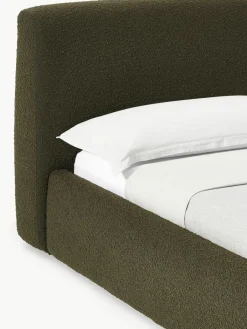 Bouclé gestoffeerd bed Cloud^Westwing Collection Best