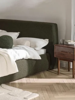 Bouclé gestoffeerd bed Cloud met opbergruimte^Westwing Collection Clearance
