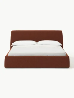 Bouclé gestoffeerd bed Cloud^Westwing Collection Best