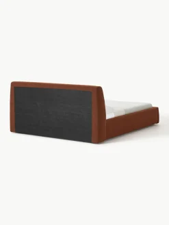 Bouclé gestoffeerd bed Cloud^Westwing Collection Best