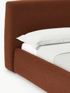 Bouclé gestoffeerd bed Cloud^Westwing Collection Best