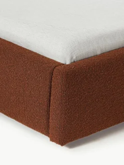 Bouclé gestoffeerd bed Cloud^Westwing Collection Best