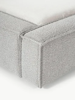 Bouclé gestoffeerd bed Lennon met opbergruimte^Westwing Collection Outlet