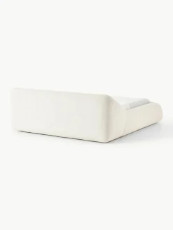Bouclé gestoffeerd bed Sofia^Westwing Collection Discount