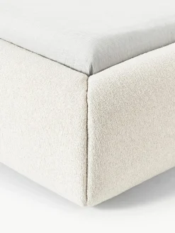 Bouclé gestoffeerd bed Sofia^Westwing Collection Discount