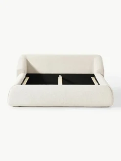 Bouclé gestoffeerd bed Sofia^Westwing Collection Discount