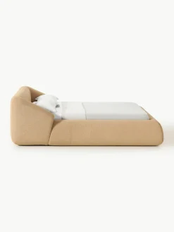 Bouclé gestoffeerd bed Sofia^Westwing Collection Sale