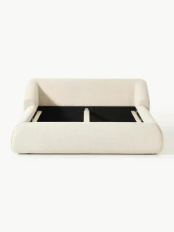 Bouclé gestoffeerd bed Sofia^Westwing Collection Sale