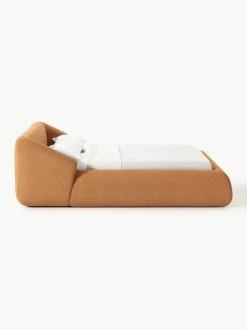 Bouclé gestoffeerd bed Sofia^Westwing Collection Clearance