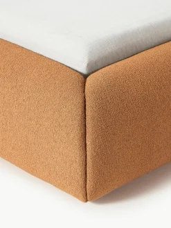 Bouclé gestoffeerd bed Sofia^Westwing Collection Clearance