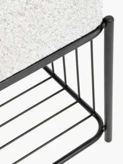 Bouclé gestoffeerde kruk Milou^Westwing Discount