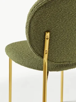 Bouclé gestoffeerde stoelen Ulrica, 2 stuks^Westwing Collection Online