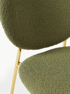 Bouclé gestoffeerde stoelen Ulrica, 2 stuks^Westwing Collection Online