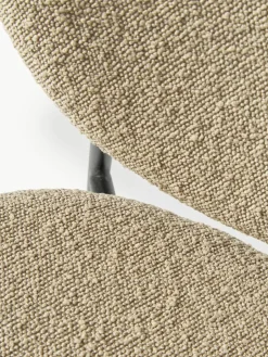 Bouclé gestoffeerde stoelen Ulrica, 2 stuks^Westwing Collection Discount