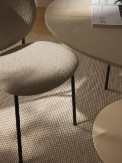 Bouclé gestoffeerde stoelen Ulrica, 2 stuks^Westwing Collection Discount