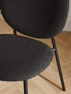 Bouclé gestoffeerde stoelen Ulrica, 2 stuks^Westwing Collection Fashion