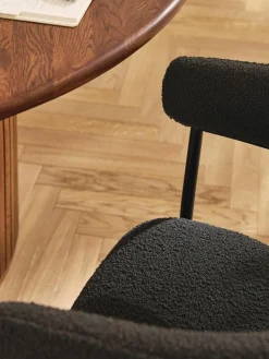 Bouclé gestoffeerde stoelen Thiago, 2 stuks^Westwing Collection Clearance