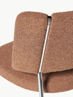 Bouclé gestoffeerde stoelen Samantha, 2 stuks^Westwing Collection Hot